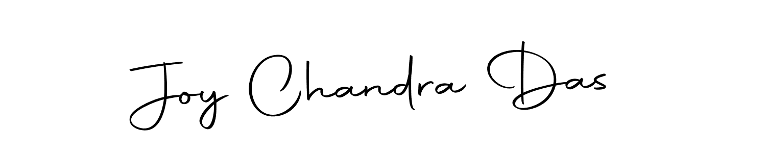 How to make Joy Chandra Das name signature. Use Autography-DOLnW style for creating short signs online. This is the latest handwritten sign. Joy Chandra Das signature style 10 images and pictures png