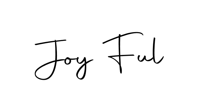 It looks lik you need a new signature style for name Joy Ful. Design unique handwritten (Autography-DOLnW) signature with our free signature maker in just a few clicks. Joy Ful signature style 10 images and pictures png