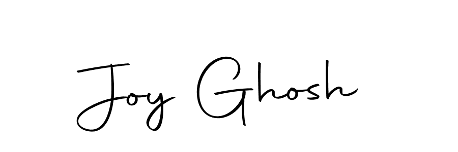 How to make Joy Ghosh name signature. Use Autography-DOLnW style for creating short signs online. This is the latest handwritten sign. Joy Ghosh signature style 10 images and pictures png