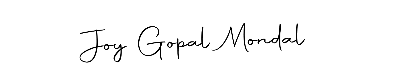 if you are searching for the best signature style for your name Joy Gopal Mondal. so please give up your signature search. here we have designed multiple signature styles  using Autography-DOLnW. Joy Gopal Mondal signature style 10 images and pictures png