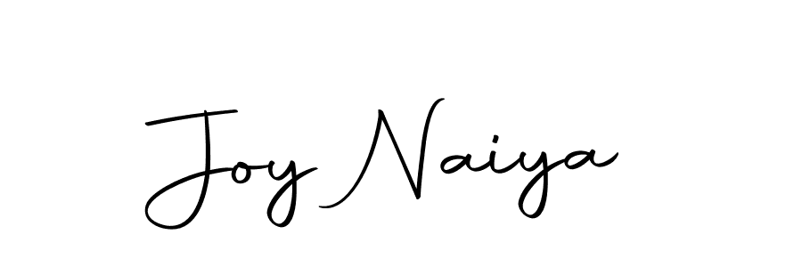 How to make Joy Naiya name signature. Use Autography-DOLnW style for creating short signs online. This is the latest handwritten sign. Joy Naiya signature style 10 images and pictures png