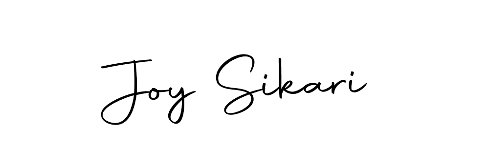 Also we have Joy Sikari name is the best signature style. Create professional handwritten signature collection using Autography-DOLnW autograph style. Joy Sikari signature style 10 images and pictures png