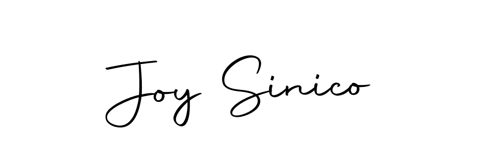 Make a beautiful signature design for name Joy Sinico. With this signature (Autography-DOLnW) style, you can create a handwritten signature for free. Joy Sinico signature style 10 images and pictures png