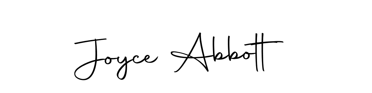 You should practise on your own different ways (Autography-DOLnW) to write your name (Joyce Abbott) in signature. don't let someone else do it for you. Joyce Abbott signature style 10 images and pictures png