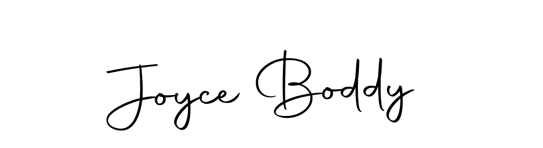 Make a beautiful signature design for name Joyce Boddy. Use this online signature maker to create a handwritten signature for free. Joyce Boddy signature style 10 images and pictures png