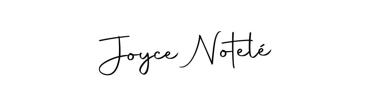Once you've used our free online signature maker to create your best signature Autography-DOLnW style, it's time to enjoy all of the benefits that Joyce Notelé name signing documents. Joyce Notelé signature style 10 images and pictures png