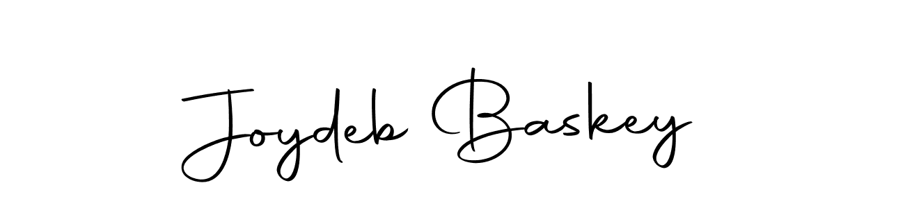 You can use this online signature creator to create a handwritten signature for the name Joydeb Baskey. This is the best online autograph maker. Joydeb Baskey signature style 10 images and pictures png