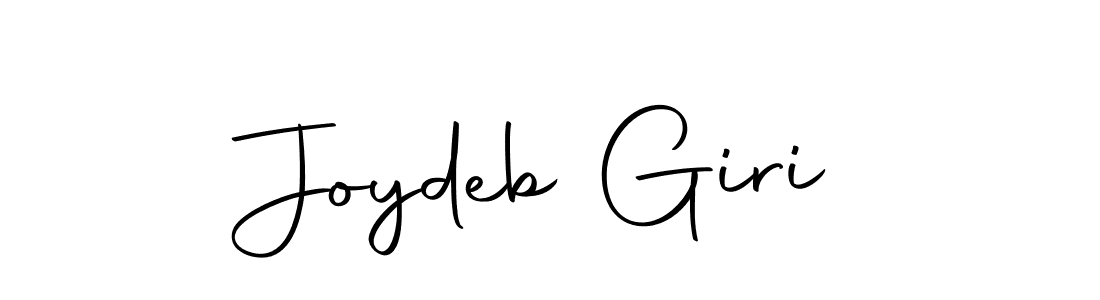 Also we have Joydeb Giri name is the best signature style. Create professional handwritten signature collection using Autography-DOLnW autograph style. Joydeb Giri signature style 10 images and pictures png