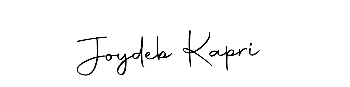 if you are searching for the best signature style for your name Joydeb Kapri. so please give up your signature search. here we have designed multiple signature styles  using Autography-DOLnW. Joydeb Kapri signature style 10 images and pictures png