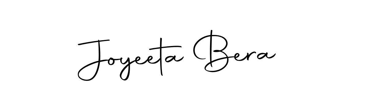 Design your own signature with our free online signature maker. With this signature software, you can create a handwritten (Autography-DOLnW) signature for name Joyeeta Bera. Joyeeta Bera signature style 10 images and pictures png