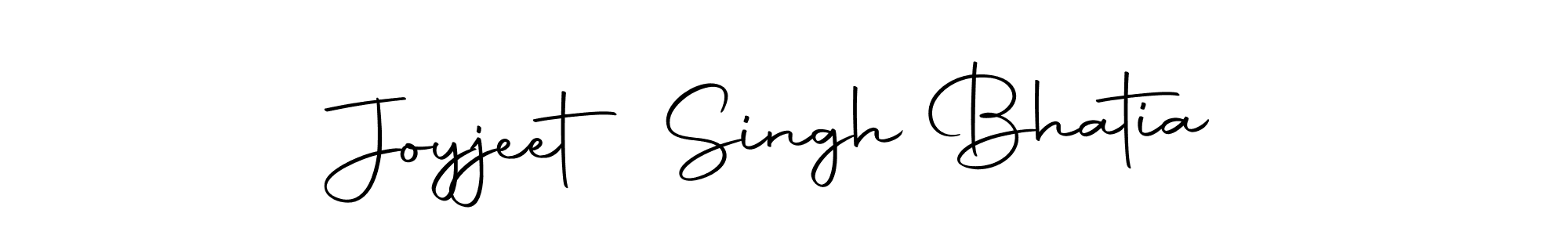 Create a beautiful signature design for name Joyjeet Singh Bhatia. With this signature (Autography-DOLnW) fonts, you can make a handwritten signature for free. Joyjeet Singh Bhatia signature style 10 images and pictures png