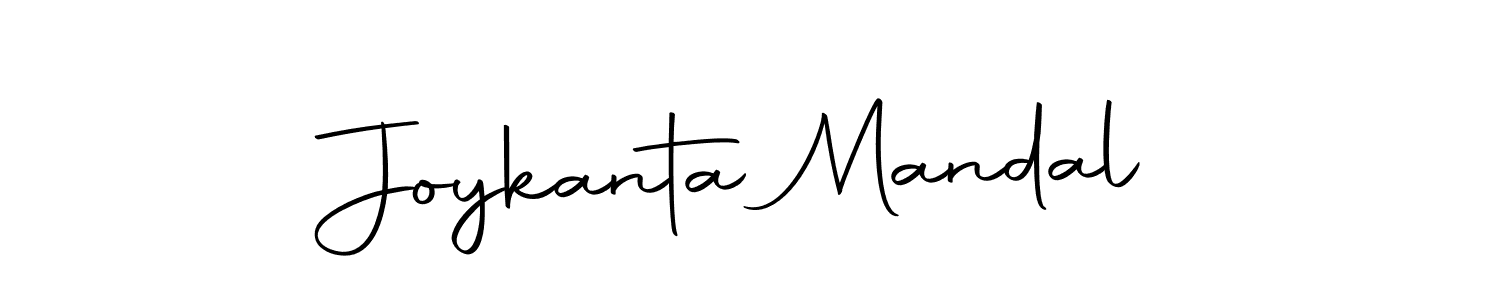 Create a beautiful signature design for name Joykanta Mandal. With this signature (Autography-DOLnW) fonts, you can make a handwritten signature for free. Joykanta Mandal signature style 10 images and pictures png