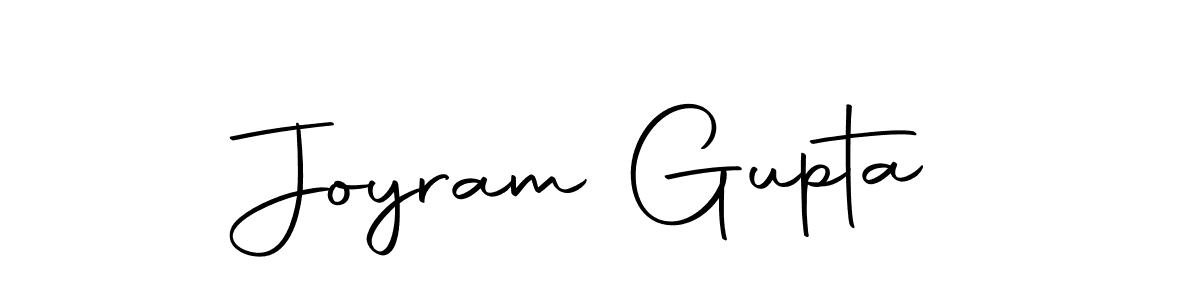 Make a beautiful signature design for name Joyram Gupta. With this signature (Autography-DOLnW) style, you can create a handwritten signature for free. Joyram Gupta signature style 10 images and pictures png
