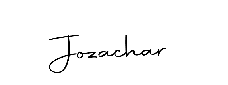 Use a signature maker to create a handwritten signature online. With this signature software, you can design (Autography-DOLnW) your own signature for name Jozachar. Jozachar signature style 10 images and pictures png