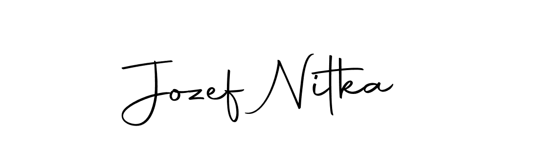 You should practise on your own different ways (Autography-DOLnW) to write your name (Jozef Nitka) in signature. don't let someone else do it for you. Jozef Nitka signature style 10 images and pictures png