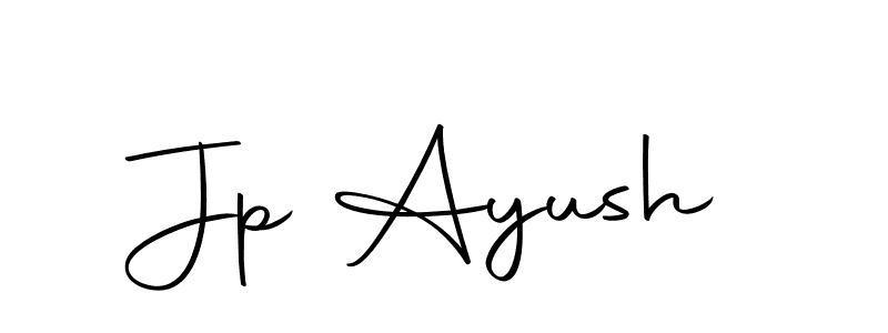 if you are searching for the best signature style for your name Jp Ayush. so please give up your signature search. here we have designed multiple signature styles  using Autography-DOLnW. Jp Ayush signature style 10 images and pictures png