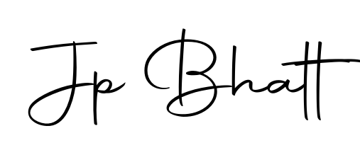 Create a beautiful signature design for name Jp Bhatt. With this signature (Autography-DOLnW) fonts, you can make a handwritten signature for free. Jp Bhatt signature style 10 images and pictures png