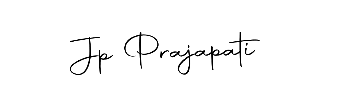 Design your own signature with our free online signature maker. With this signature software, you can create a handwritten (Autography-DOLnW) signature for name Jp Prajapati. Jp Prajapati signature style 10 images and pictures png