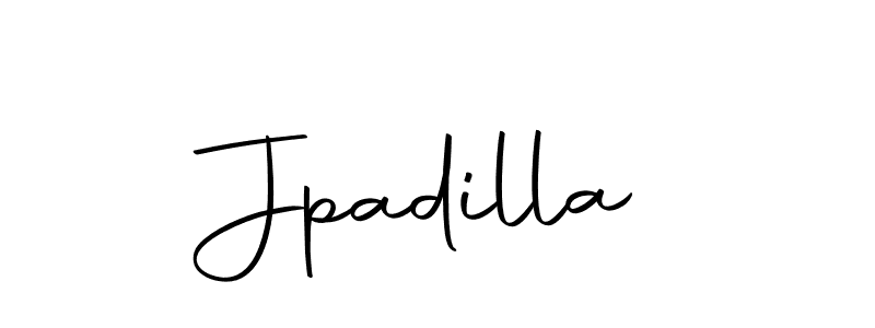 Create a beautiful signature design for name Jpadilla. With this signature (Autography-DOLnW) fonts, you can make a handwritten signature for free. Jpadilla signature style 10 images and pictures png