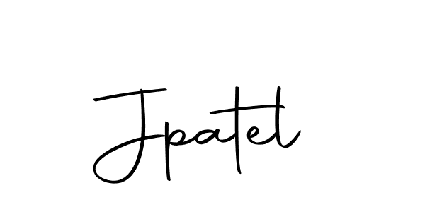 Use a signature maker to create a handwritten signature online. With this signature software, you can design (Autography-DOLnW) your own signature for name Jpatel. Jpatel signature style 10 images and pictures png