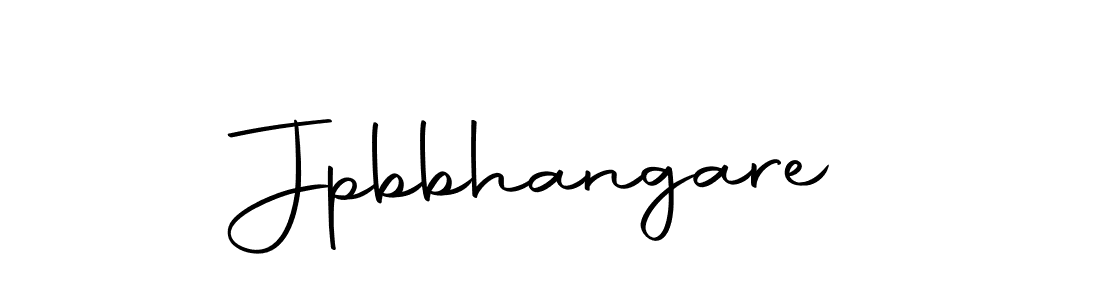 Use a signature maker to create a handwritten signature online. With this signature software, you can design (Autography-DOLnW) your own signature for name Jpbbhangare. Jpbbhangare signature style 10 images and pictures png