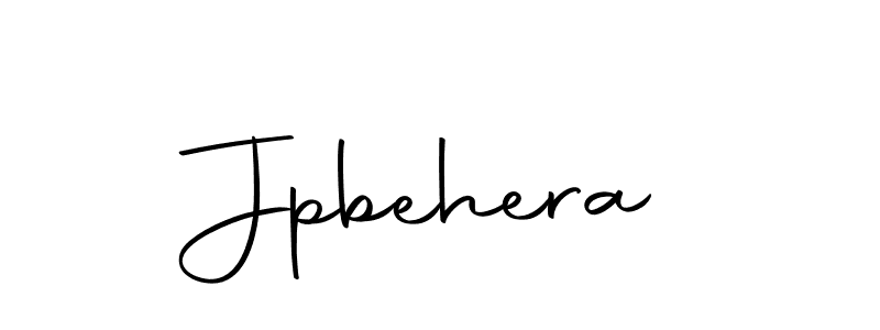 Design your own signature with our free online signature maker. With this signature software, you can create a handwritten (Autography-DOLnW) signature for name Jpbehera. Jpbehera signature style 10 images and pictures png