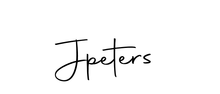 Make a beautiful signature design for name Jpeters. With this signature (Autography-DOLnW) style, you can create a handwritten signature for free. Jpeters signature style 10 images and pictures png