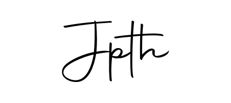 How to Draw Jpth signature style? Autography-DOLnW is a latest design signature styles for name Jpth. Jpth signature style 10 images and pictures png