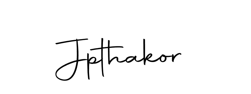 Make a beautiful signature design for name Jpthakor. With this signature (Autography-DOLnW) style, you can create a handwritten signature for free. Jpthakor signature style 10 images and pictures png