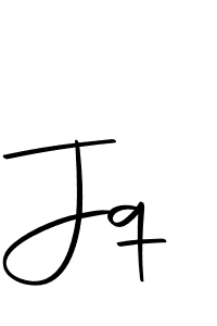 Make a beautiful signature design for name Jq. With this signature (Autography-DOLnW) style, you can create a handwritten signature for free. Jq signature style 10 images and pictures png