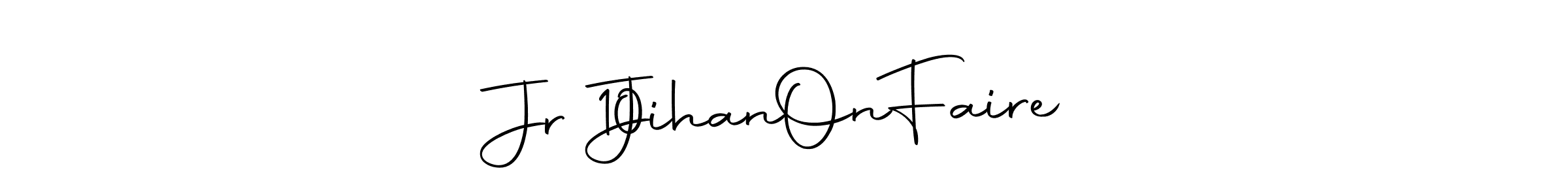 This is the best signature style for the Jr 10   Jihan  On  Faire name. Also you like these signature font (Autography-DOLnW). Mix name signature. Jr 10   Jihan  On  Faire signature style 10 images and pictures png