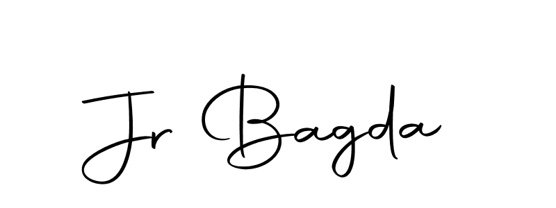 Jr Bagda stylish signature style. Best Handwritten Sign (Autography-DOLnW) for my name. Handwritten Signature Collection Ideas for my name Jr Bagda. Jr Bagda signature style 10 images and pictures png
