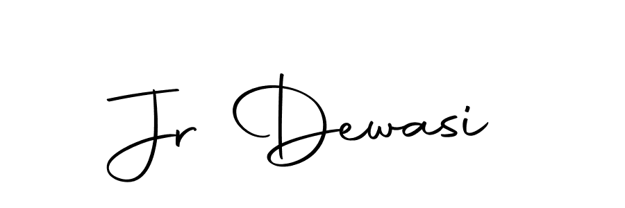 Use a signature maker to create a handwritten signature online. With this signature software, you can design (Autography-DOLnW) your own signature for name Jr Dewasi. Jr Dewasi signature style 10 images and pictures png