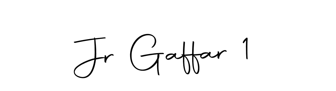 How to make Jr Gaffar 1 signature? Autography-DOLnW is a professional autograph style. Create handwritten signature for Jr Gaffar 1 name. Jr Gaffar 1 signature style 10 images and pictures png