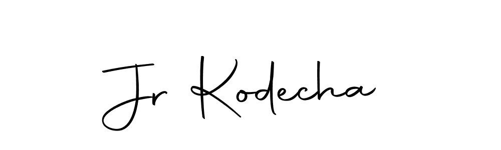The best way (Autography-DOLnW) to make a short signature is to pick only two or three words in your name. The name Jr Kodecha include a total of six letters. For converting this name. Jr Kodecha signature style 10 images and pictures png