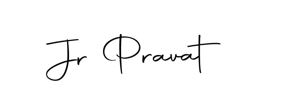 Jr Pravat stylish signature style. Best Handwritten Sign (Autography-DOLnW) for my name. Handwritten Signature Collection Ideas for my name Jr Pravat. Jr Pravat signature style 10 images and pictures png