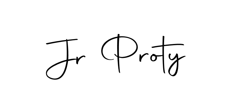 Also we have Jr Proty name is the best signature style. Create professional handwritten signature collection using Autography-DOLnW autograph style. Jr Proty signature style 10 images and pictures png