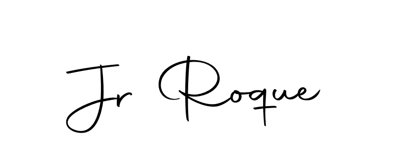 Design your own signature with our free online signature maker. With this signature software, you can create a handwritten (Autography-DOLnW) signature for name Jr Roque. Jr Roque signature style 10 images and pictures png