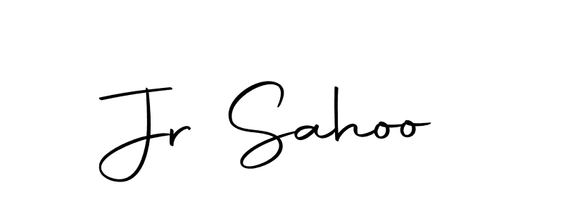 Autography-DOLnW is a professional signature style that is perfect for those who want to add a touch of class to their signature. It is also a great choice for those who want to make their signature more unique. Get Jr Sahoo name to fancy signature for free. Jr Sahoo signature style 10 images and pictures png