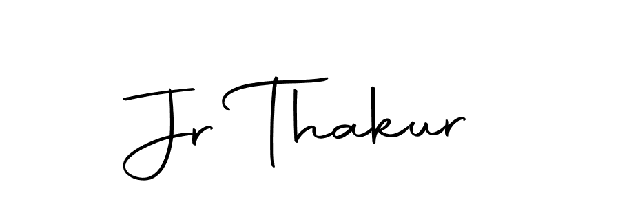 if you are searching for the best signature style for your name Jr Thakur. so please give up your signature search. here we have designed multiple signature styles  using Autography-DOLnW. Jr Thakur signature style 10 images and pictures png