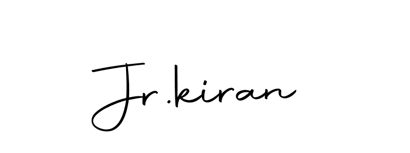 Jr.kiran stylish signature style. Best Handwritten Sign (Autography-DOLnW) for my name. Handwritten Signature Collection Ideas for my name Jr.kiran. Jr.kiran signature style 10 images and pictures png