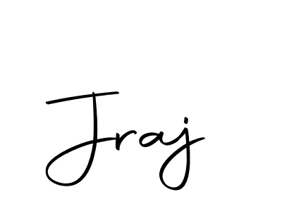 Similarly Autography-DOLnW is the best handwritten signature design. Signature creator online .You can use it as an online autograph creator for name Jraj. Jraj signature style 10 images and pictures png
