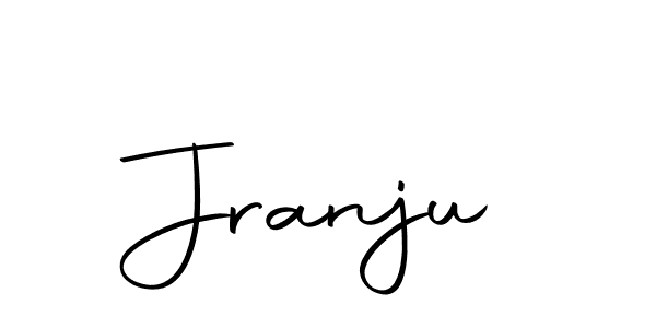 Use a signature maker to create a handwritten signature online. With this signature software, you can design (Autography-DOLnW) your own signature for name Jranju. Jranju signature style 10 images and pictures png