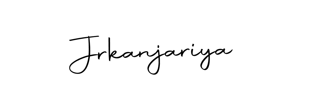 Create a beautiful signature design for name Jrkanjariya. With this signature (Autography-DOLnW) fonts, you can make a handwritten signature for free. Jrkanjariya signature style 10 images and pictures png