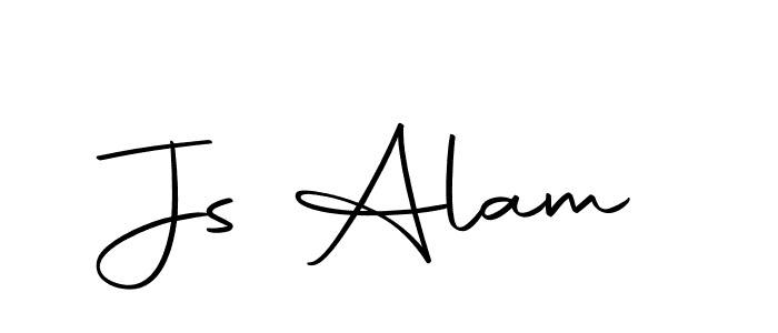 Js Alam stylish signature style. Best Handwritten Sign (Autography-DOLnW) for my name. Handwritten Signature Collection Ideas for my name Js Alam. Js Alam signature style 10 images and pictures png