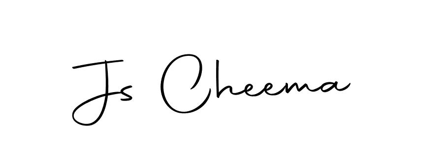 How to make Js Cheema name signature. Use Autography-DOLnW style for creating short signs online. This is the latest handwritten sign. Js Cheema signature style 10 images and pictures png