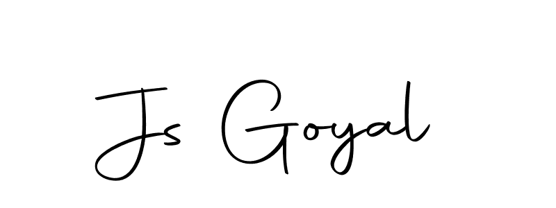 Make a short Js Goyal signature style. Manage your documents anywhere anytime using Autography-DOLnW. Create and add eSignatures, submit forms, share and send files easily. Js Goyal signature style 10 images and pictures png
