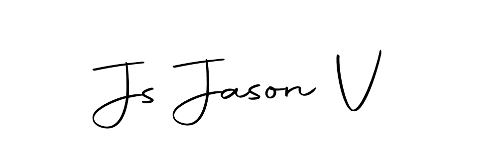 Make a beautiful signature design for name Js Jason V. Use this online signature maker to create a handwritten signature for free. Js Jason V signature style 10 images and pictures png