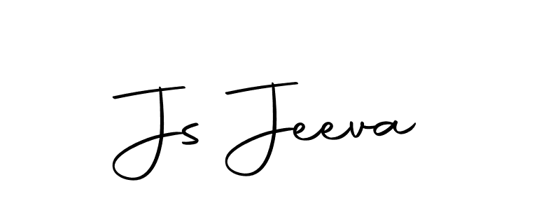 Make a beautiful signature design for name Js Jeeva. Use this online signature maker to create a handwritten signature for free. Js Jeeva signature style 10 images and pictures png