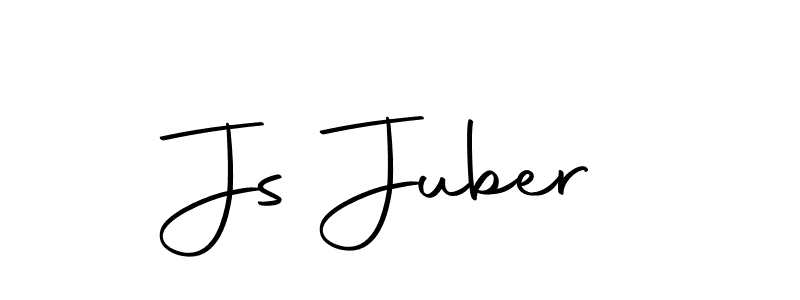 Design your own signature with our free online signature maker. With this signature software, you can create a handwritten (Autography-DOLnW) signature for name Js Juber. Js Juber signature style 10 images and pictures png